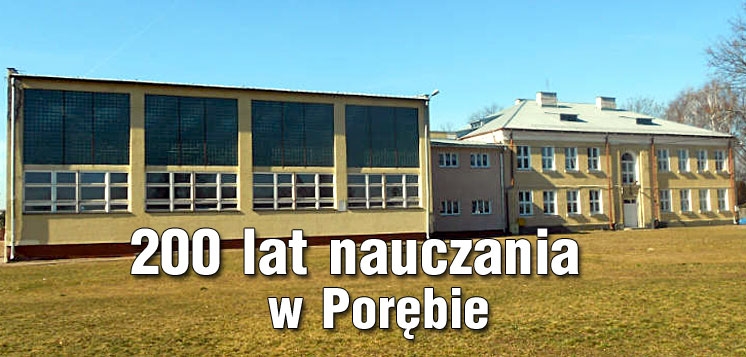 200 lat nauczania w Porębie (zaproszenie)