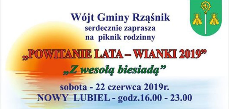 RZĄŚNIK: Nie siedź w domu przyjacielu, bo biesiada jest w Lubielu (ZAPROSZENIE)