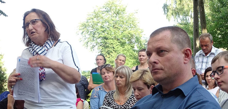 ZABRODZIE: Sprzeciwiają się budowie linii wysokiego napięcia