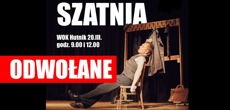 Pan Hilary też odwołuje zajęcia i spektakle