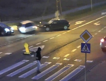 Poważna stłuczka na skrzyżowaniu (wideo)