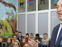 Lekcja ekologii z ministrem (foto)