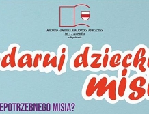 Biblioteka przygarnia niepotrzebne misie