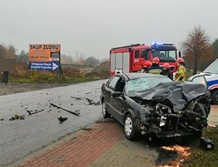 Skutki nadmiernej prędkości (foto)