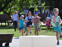Pirackie rozgrywki na placu Miejskim (foto)