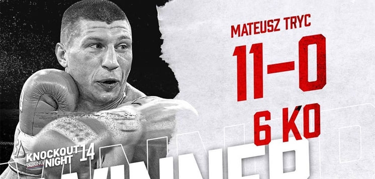 BOKS: Mateusz Tryc pokonał Jorge Garbeya