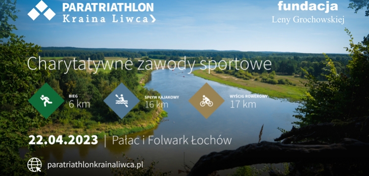 Zaproszenie na Paratriathlon Kraina Liwca