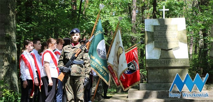 ŚP. Tu rozstrzelano. 29.05.43. Polacy zabrani z pociągu (FOTO)