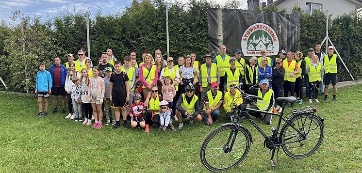 Rodzinny rajd rowerowy mieszkańców Skuszewa (FOTO)