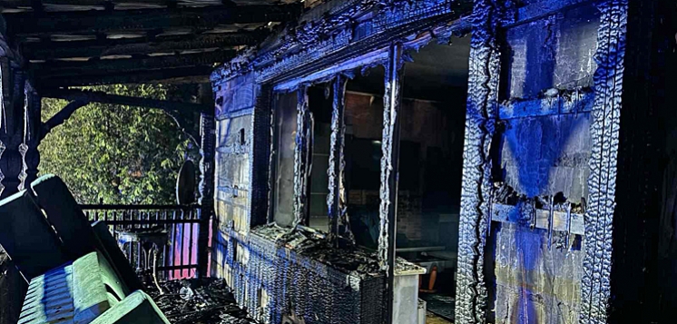 Pożar zniszczył dom. Mieszkańcy Tulewa prowadzą zbiórkę