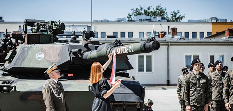 Czołg z imieniem Sitek-21. Tak uczcili pamięć sierż. Mateusza Sitka (FOTO)