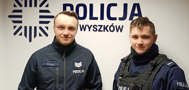 Epileptyk miał szczęście, że akurat przejeżdżał patrol policji