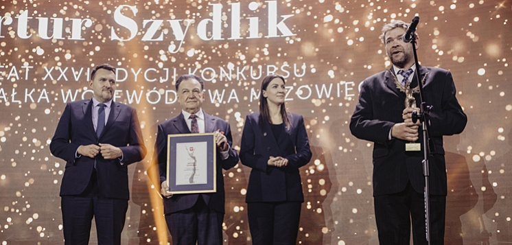 Nagroda marszałka dla Artura Szydlika