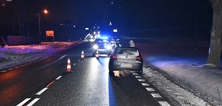 Kolejny poważny wypadek rowerzysty na drodze krajowej (FOTO)