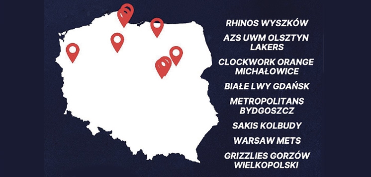 FUTBOL FLAGOWY: Rhinos powalczą od marca