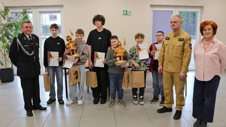 DŁUGOSIODŁO: Najlepsi w zapobieganiu pożarom (FOTO)