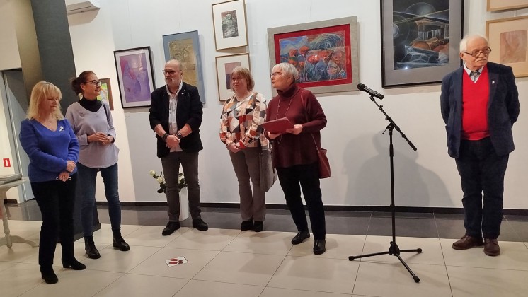 Pastelowe prace w „Hutniku” (FOTO)