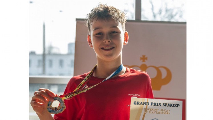 PŁYWANIE: Jakub Bartosiak – pływak  z Wyszkowa powołany do kadry Mazowsza młodzików