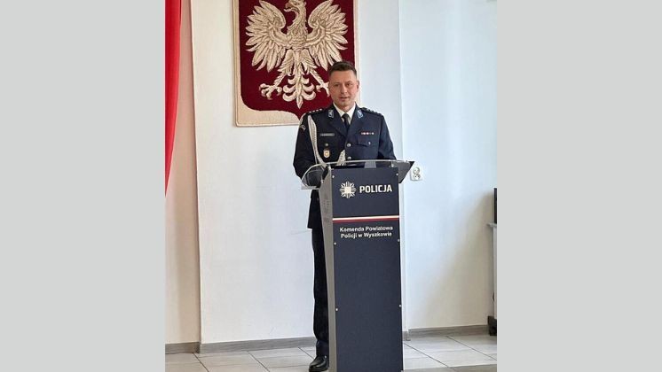Nowy zastępca komendanta wyszkowskiej policji (FOTO)