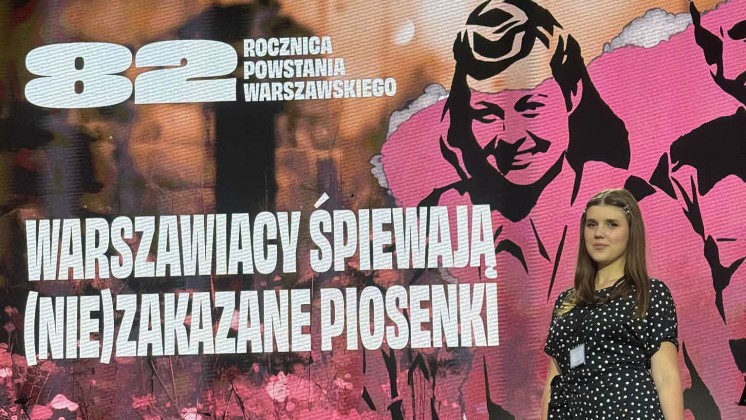 Alicja Szczesna wystąpiła podczas koncertu Warszawiacy śpiewają (nie)zakazane Piosenki