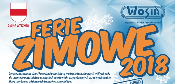 ZIMOWE FERIE 2018