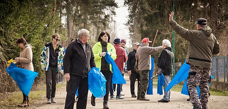 Wiosenne Sprzątanie Rybienka, Drogoszewa i Latoszka (foto)