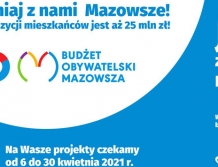 Budżet Obywatelski Mazowsza: czas na zgłaszanie projektów