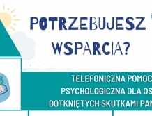 Psychologiczne wsparcie dla dotkniętych pandemią