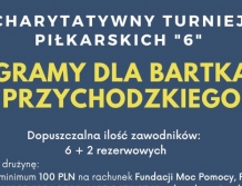 Zagrają dla Bartka