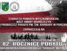 BRAŃSZCZYK: Uroczystości patriotyczne w Porębie