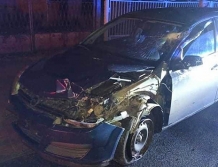 Wjechał w ciężarówkę i uciekł z miejsca zdarzenia. Miał 1,5 promila alkoholu (FOTO)