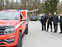 Ochotnicy z Gulczewa otrzymali dofinansowanie na zakup samochodu (FOTO)