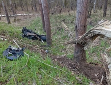 Motocyklista w ciężkim stanie trafił do szpitala (FOTO)
