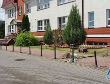 Na wjeździe na parking przy Urzędzie Skarbowym stanie szlaban (FOTO)