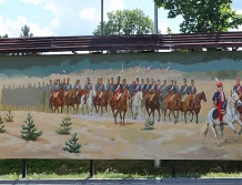 DŁUGOSIODŁO: Kolejny mural przy parku