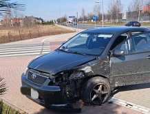 Nieustąpienie pierwszeństwa przyczyną kolejnej groźnie wyglądającej kolizji