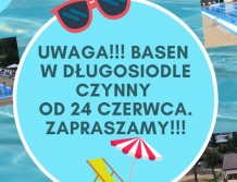 DŁUGOSIODŁO: Basen zaprasza od początku wakacji