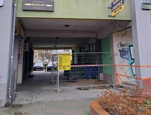 Rozpoczęła się budowa windy dla spółdzielców i pacjentów
