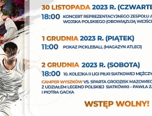 Seria wydarzeń na otwarcie hali sportowej CEZiU