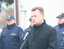 ZABRODZIE: Minister Błaszczak otworzył posterunek (foto)
