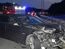 Czterech pijanych w BMW. Prowadził ten najtrzeźwiejszy (FOTO)