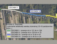 Wznowienie prac bitumicznych na ul. Sosnowej