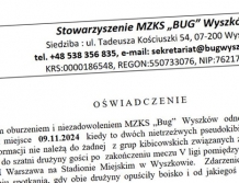 PIŁKA NOŻNA: Dalsze ustalenia w sprawie napadu po meczu Bugu Wyszków