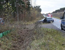 Cudem uniknął czołowego zderzenia z kompletnie pijanym kierowcą (FOTO)