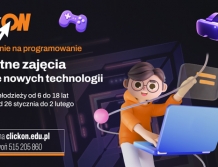 Zamień granie na programowanie - clickON zaprasza na bezpłatne zajęcia dla dzieci i młodzieży