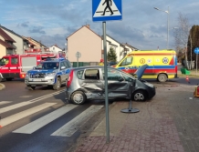 To kolejne wymuszenie pierwszeństwa na tym skrzyżowaniu. Dwoje dzieci w szpitalu