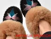 Sheepskin Moccasin Slippers – Luksus i Komfort w Sklepie Internetowym HomieeStudio