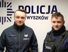 Epileptyk miał szczęście, że akurat przejeżdżał patrol policji