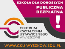Trwa rekrutacja do Centrum Kształcenia Ustawicznego im. Jana Kochanowskiego w Wyszkowie!