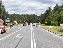 Kierowca osobówki nie zauważył motocyklisty (FOTO)